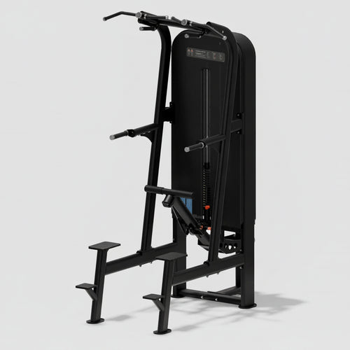 Assisted Chin Up / Dip Exercise Machine (AF-8806) | Dual Function Gym Equipment